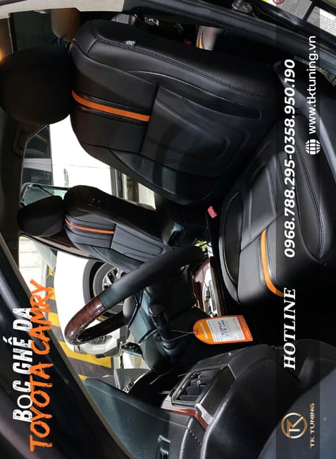 boc ghe da cho xe toyota camry
